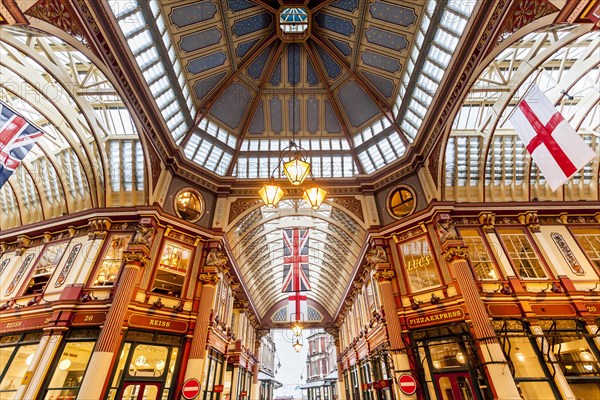 Leadenhall Market shopping arcade