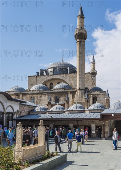 Courtyard in the Mevlana Museum