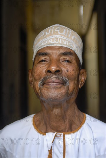 Smiling Comorian man