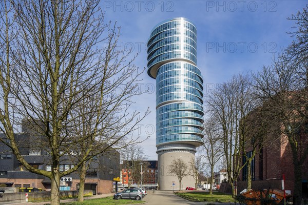 Exzenterhaus office building on a listed bunker