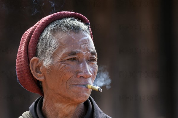 Man of the Akha ethnic group