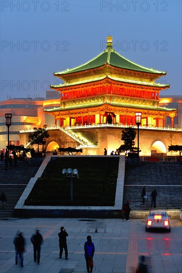 Illuminated Bell Tower