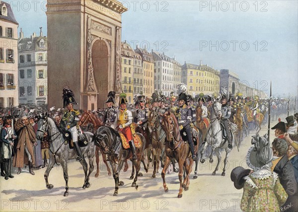 Capitulation of Paris on 31 March 1814