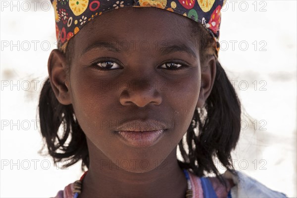 Herero girl in Uis