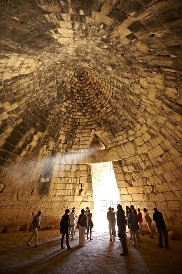 Interior of the Treasury of Atreus