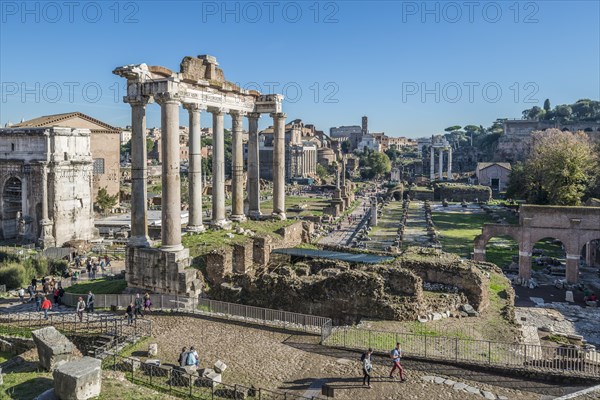 Columns of the Temple of Saturn