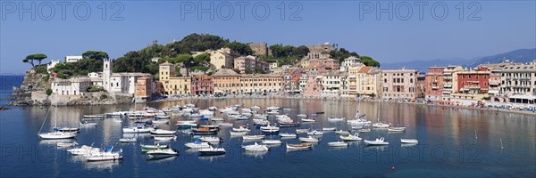 Harbour in Baia del Silenzio bay