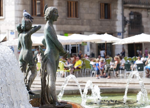 Riu Turia fountain