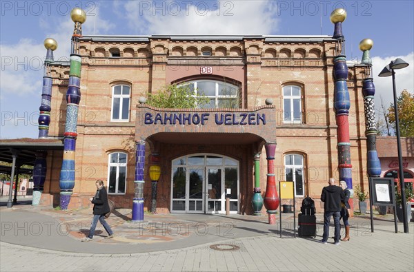 Hundertwasser Train Station