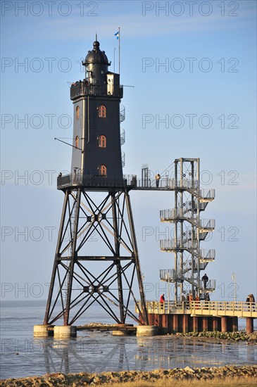 Leuchtturm Obereversand Lighthouse