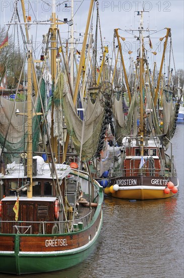 Fishing boats in the harbor