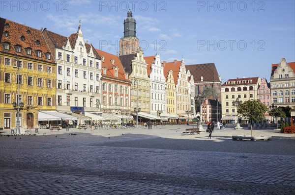 Market square Rynek we Wroclawiu