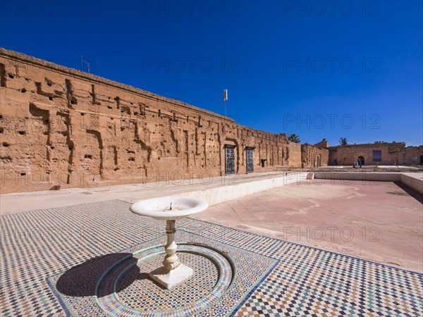 Historic ruins of Palais el-Badi