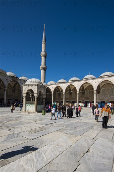 Inner courtyard