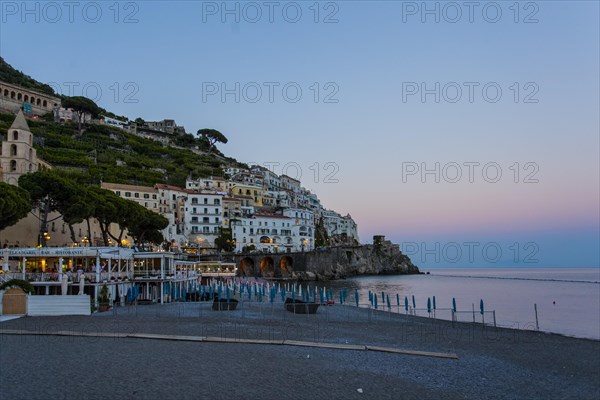 Townscape at dusk