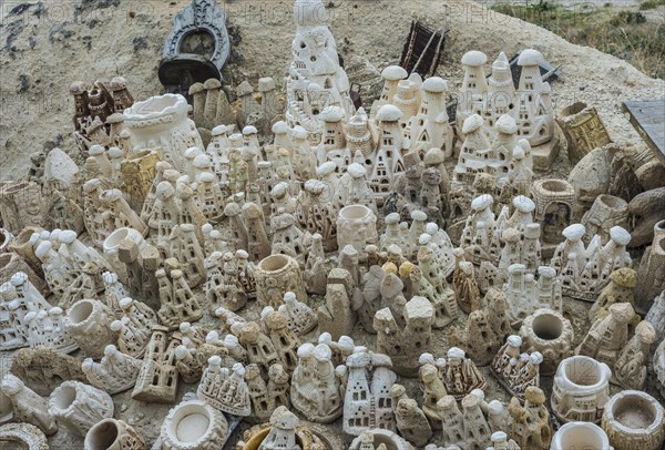 Souvenirs made of tufa