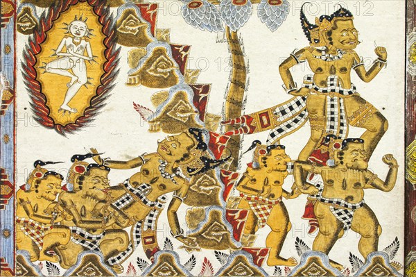 Traditional Kamasan painting