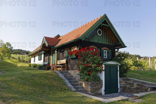 Kellerstockl building in the Csaterberg vineyard