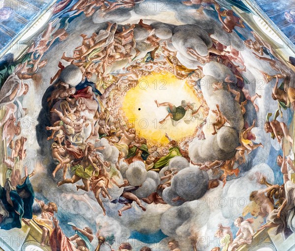 Dome with fresco of the Assumption of the Virgin Mary