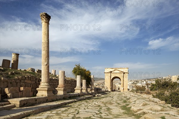 Main street Cardo Maximus