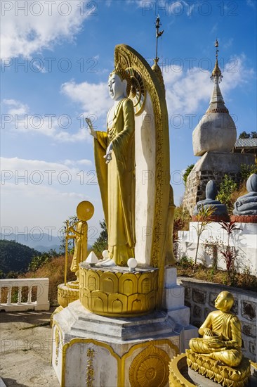 Manauhla Pagoda in the mountains