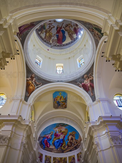 Dome of the baroque church