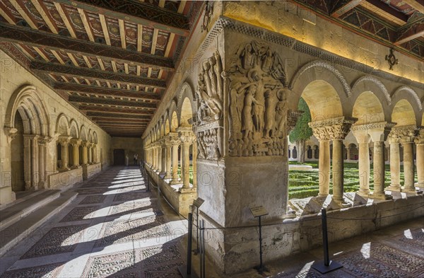 Cloister of the Benedictine monastery of Santo Domingo de Silos