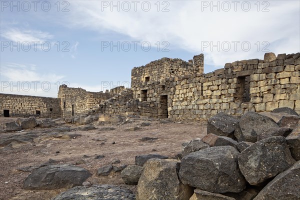 Desert castle Qasr Al-Azraq Fort