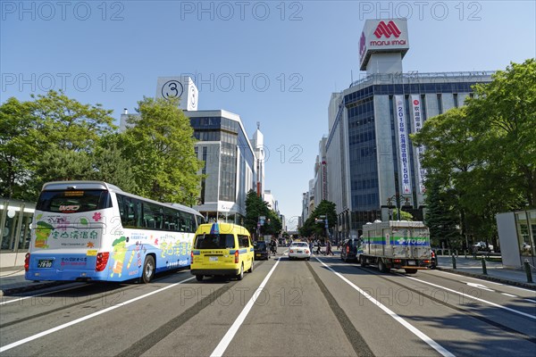 Traffic in a street