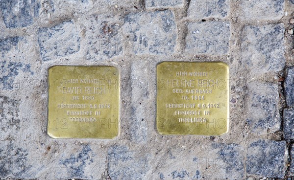 Stumbling blocks for the parents of Marcel Reich Ranicki