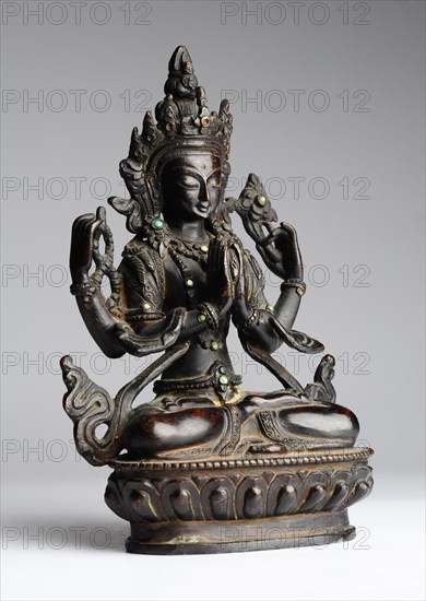 Old Buddha sculpture