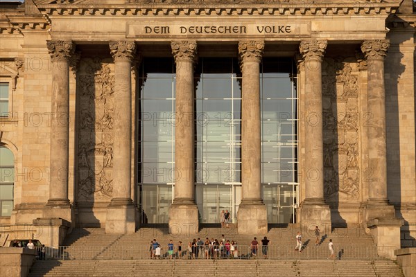 Entrance to the Reichstag