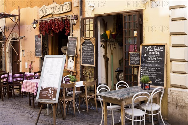 Typical Italian restaurant