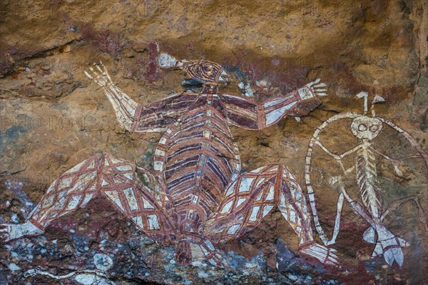 Aboriginal wall paintings