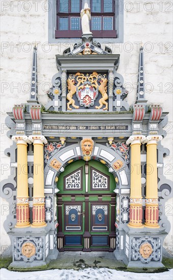 Town hall in the Weser Renaissance style