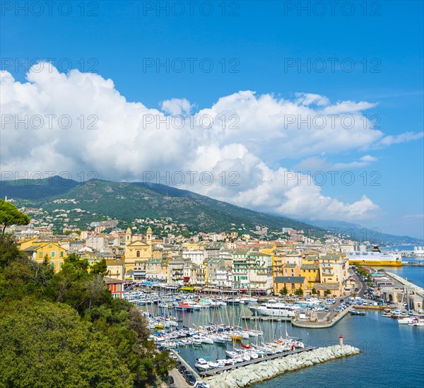 Overview of the old town and the old harbor