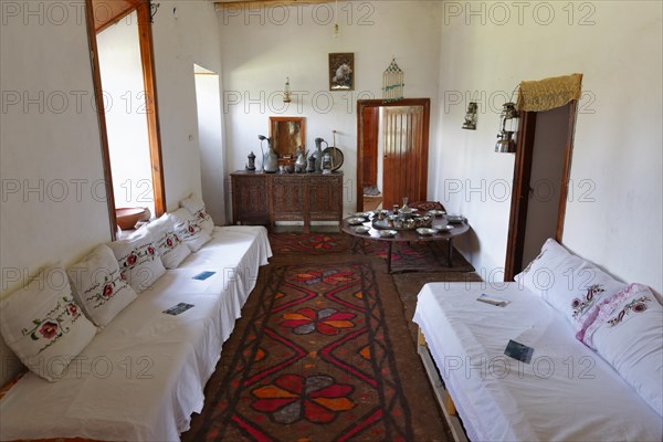 Living room in the Ottoman Ornek Van Evi Museum House