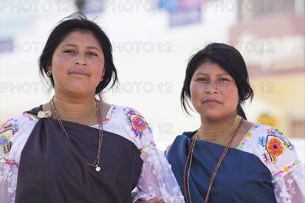Two indigenous young women