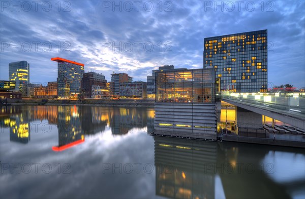 Skyline at the Media Harbour