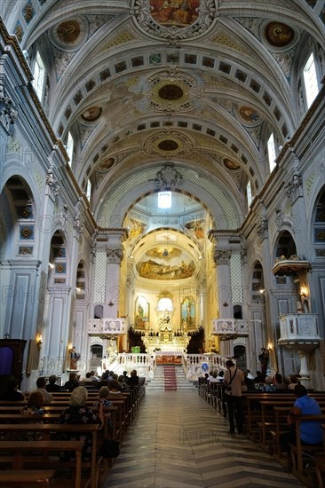 Interior of Bosa Cathedral