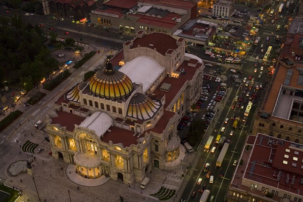 Palacio de Bellas Artes from Torre Latinoamericana