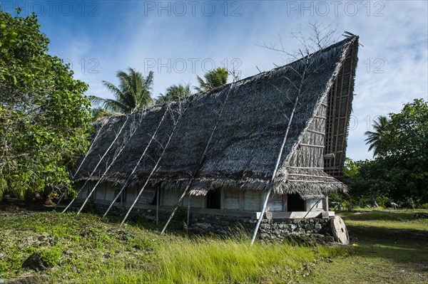 Traditional thatched hut