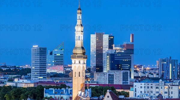 View from Toompea Hill on the Lower Town