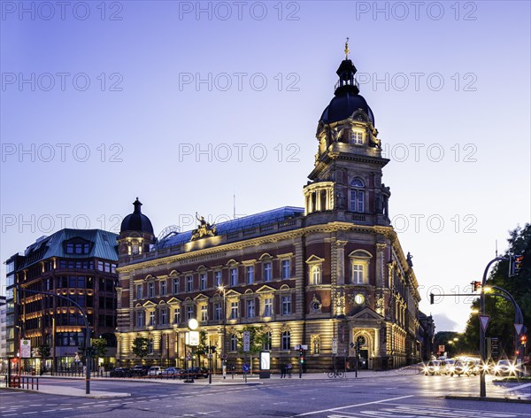 Former main building of Hamburg's main post office