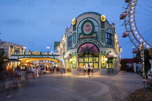 Entrance to the Prater