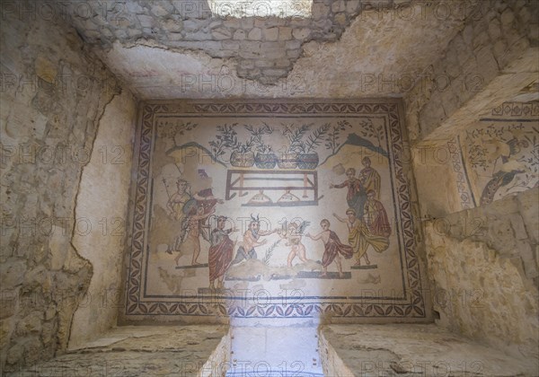 Ancient Roman mosaic