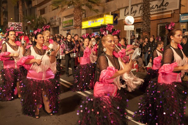 Imaginative costumes at the carnival