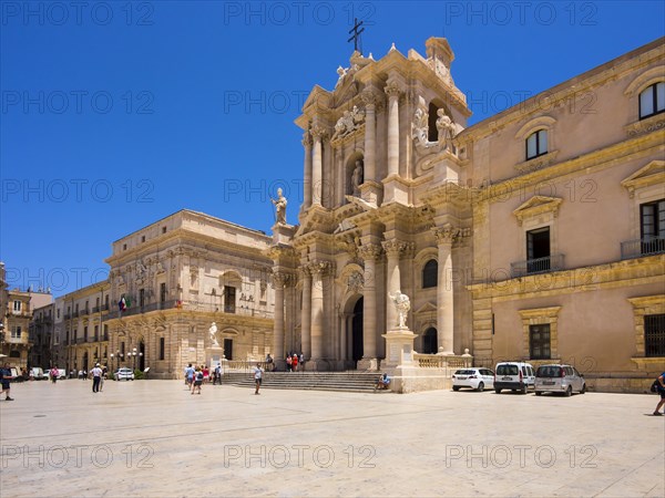 Cathedral of Santa Maria delle Colonne at the Cathedral Square