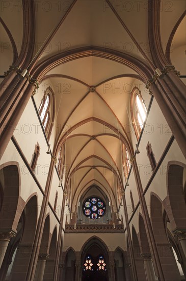 Interior of Herz Jesu-Kirche