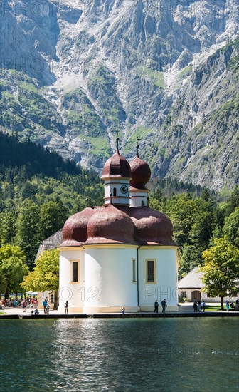 St. Bartholoma on lake Konigssee